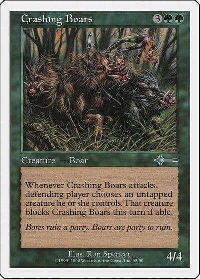 Crashing Boars Beatdown Box Set Magic card