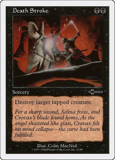 Death Stroke Beatdown Box Set Magic card