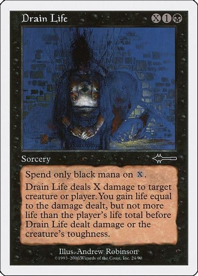 Drain Life Beatdown Box Set Magic card