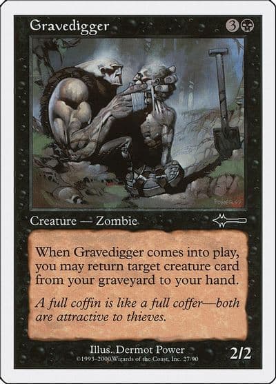 Gravedigger Beatdown Box Set Magic card