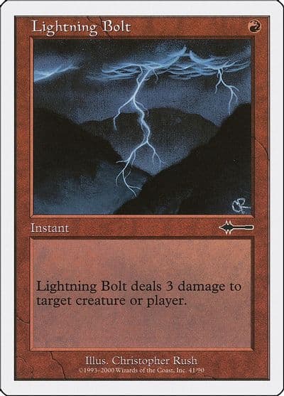 Lightning Bolt Beatdown Box Set Magic card