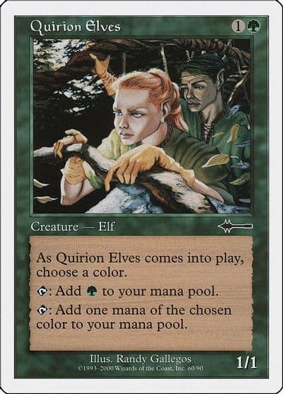 Quirion Elves Beatdown Box Set Magic card