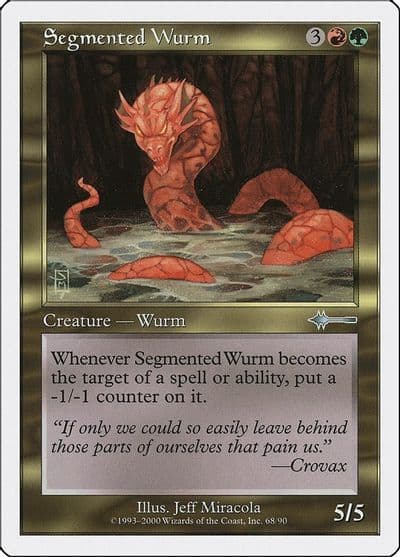 Segmented Wurm Beatdown Box Set Magic card