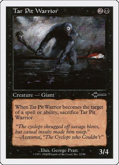 Tar Pit Warrior Beatdown Box Set Magic card