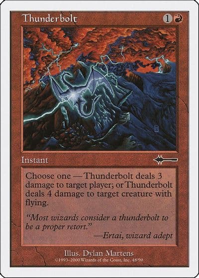 Thunderbolt Beatdown Box Set Magic card