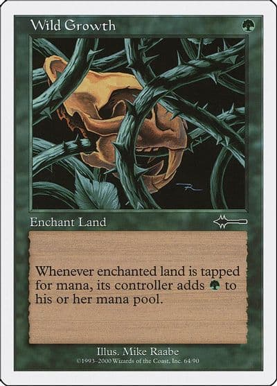 Wild Growth Beatdown Box Set Magic card