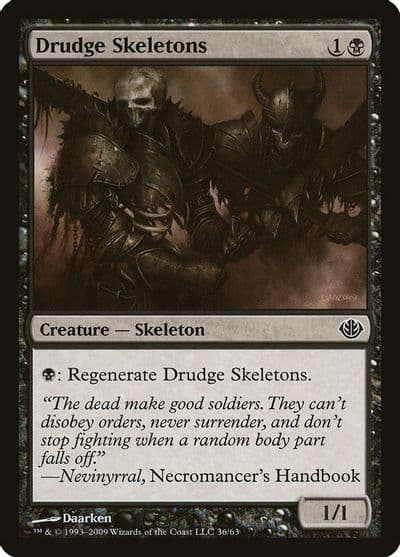 Drudge Skeletons Duel Decks: Garruk vs. Liliana Magic card
