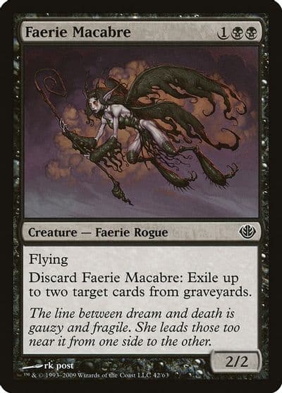 Faerie Macabre Duel Decks: Garruk vs. Liliana Magic card