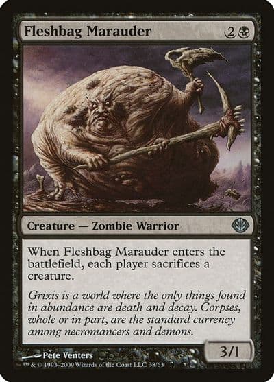 Fleshbag Marauder Duel Decks: Garruk vs. Liliana Magic card