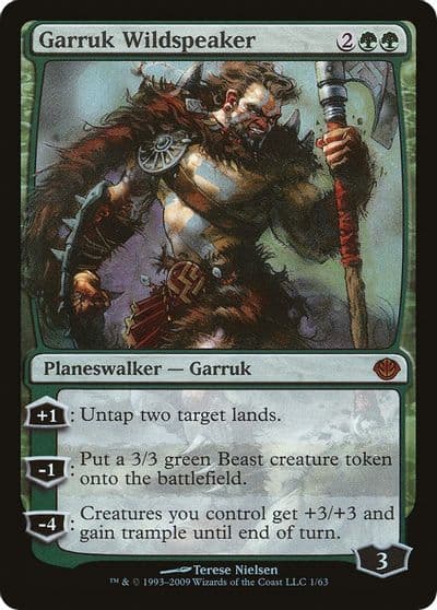 Garruk Wildspeaker Duel Decks: Garruk vs. Liliana Magic card