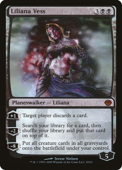 Liliana Vess Duel Decks: Garruk vs. Liliana Magic card