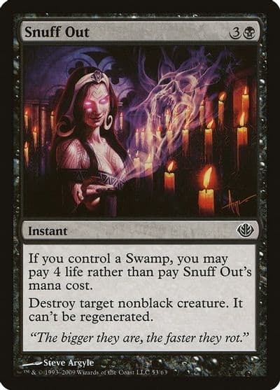 Snuff Out Duel Decks: Garruk vs. Liliana Magic card