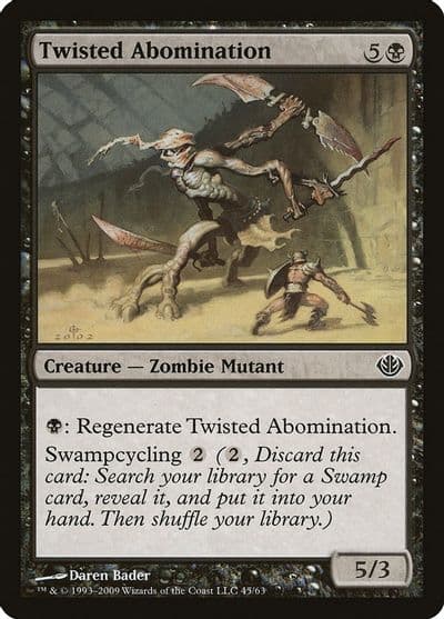 Twisted Abomination Duel Decks: Garruk vs. Liliana Magic card