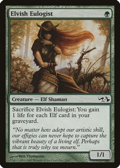 Elvish Eulogist Duel Decks: Elves vs. Goblins Magic card