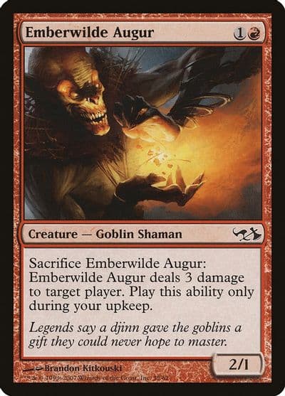 Emberwilde Augur Duel Decks: Elves vs. Goblins Magic card
