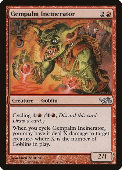 Gempalm Incinerator Duel Decks: Elves vs. Goblins Magic card