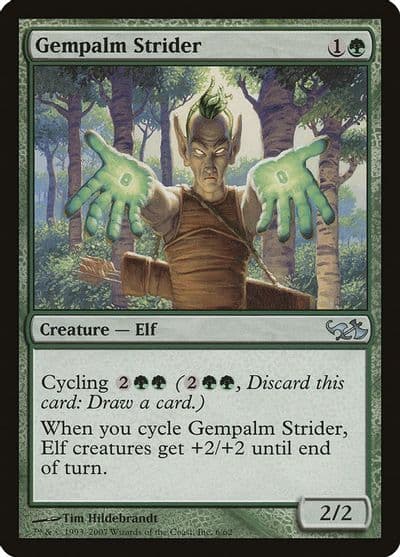 Gempalm Strider Duel Decks: Elves vs. Goblins Magic card