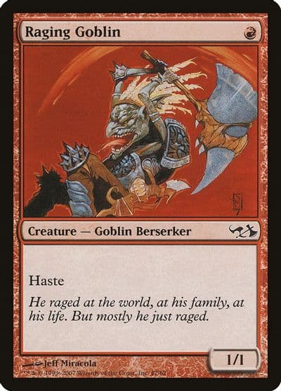 Raging Goblin Duel Decks: Elves vs. Goblins Magic card