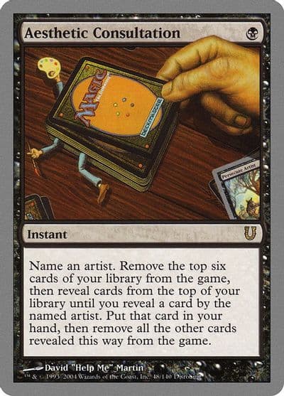 Aesthetic Consultation Unhinged Magic card