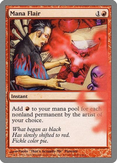 Mana Flair Unhinged Magic card