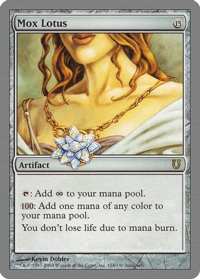 Mox Lotus Unhinged Magic card