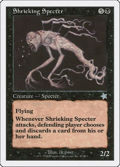 Shrieking Specter Starter 1999 Magic card