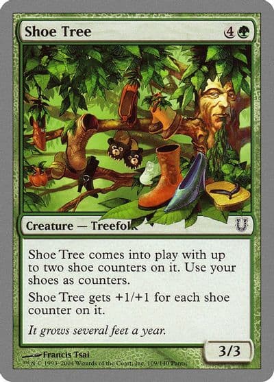 Shoe Tree Unhinged Magic card