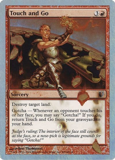 Touch and Go Unhinged Magic card
