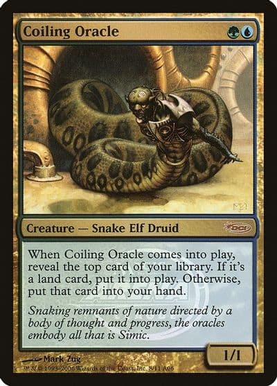 Coiling Oracle Arena Promos Magic card