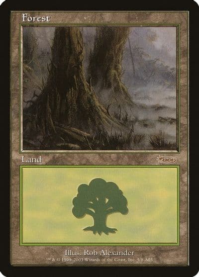 Forest 2003 Arena Promos Magic card