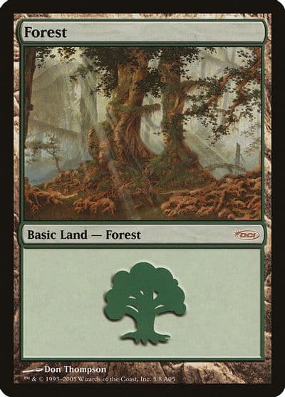 Forest 2005 Arena Promos Magic card