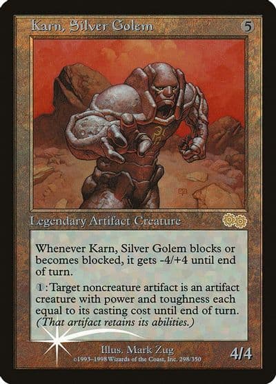 Karn Silver Golem Arena Promos Magic card