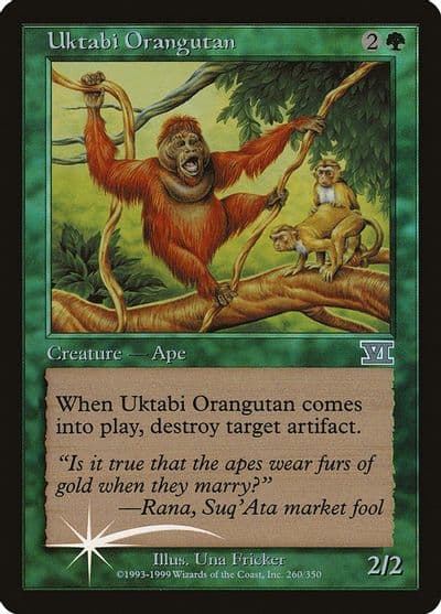 Uktabi Orangutan Arena Promos Magic card