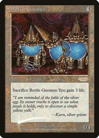 Bottle Gnomes FNM Promos Magic card