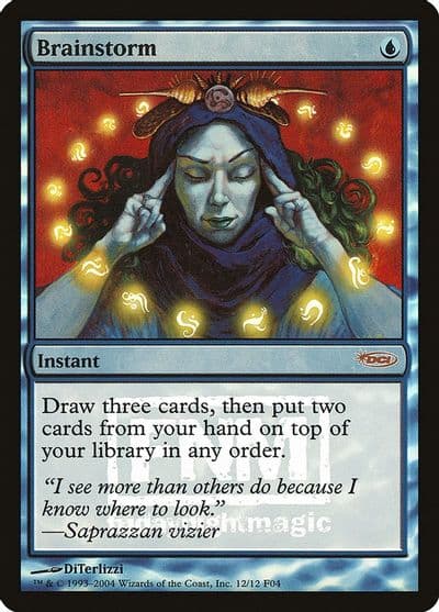 Brainstorm FNM Promos Magic card