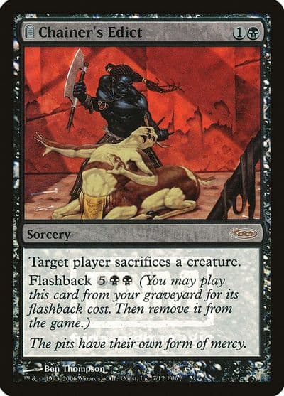 Chainers Edict FNM Promos Magic card