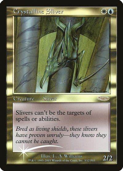 Crystalline Sliver FNM Promos Magic card