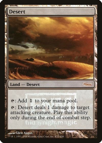 Desert FNM Promos Magic card
