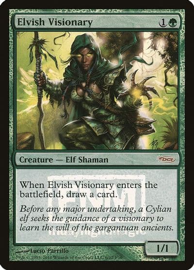 Elvish Visionary FNM Promos Magic card