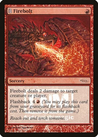 Firebolt FNM Promos Magic card