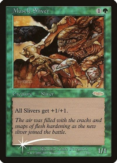 Muscle Sliver FNM Promos Magic card