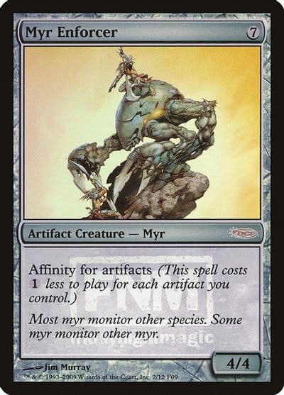 Myr Enforcer FNM Promos Magic card