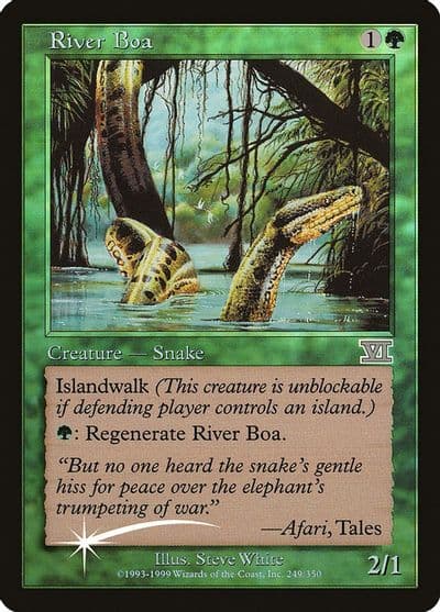 River Boa FNM Promos Magic card