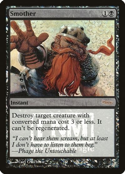 Smother FNM Promos Magic card