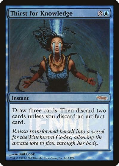 Thirst for Knowledge FNM Promos Magic card