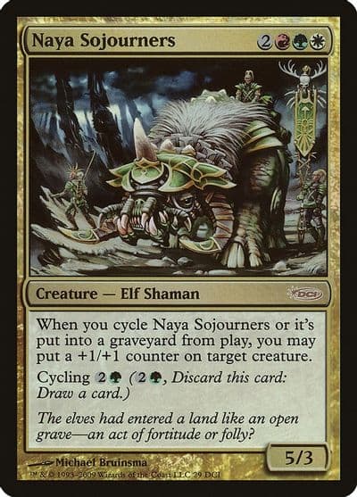 Naya Sojourners Game Day & Store Championship Promos Magic card