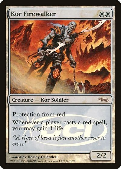 Kor Firewalker WPN & Gateway Promos Magic card