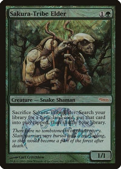 Sakura Tribe Elder Junior Super Series Junior Series Promos Magic card