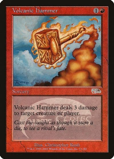 Volcanic Hammer Junior Super Series Junior Series Promos Magic card