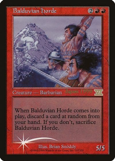 Balduvian Horde Unique and Miscellaneous Promos Magic card